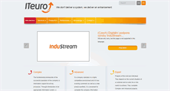 Desktop Screenshot of iteuro.cz